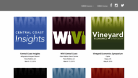 What Winesymposium.com website looked like in 2019 (4 years ago)