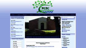 What Wcbcdiana.org website looked like in 2019 (4 years ago)