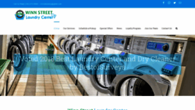What Winnstlaundry.com website looked like in 2019 (4 years ago)