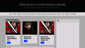 What Ww3.readblackclover.com website looked like in 2019 (4 years ago)
