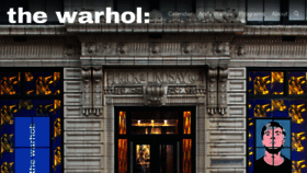 What Warhol.org website looked like in 2019 (4 years ago)