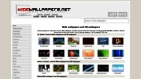 What Widewallpapers.net website looked like in 2019 (4 years ago)
