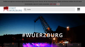 What Wuerzburg.de website looked like in 2019 (4 years ago)