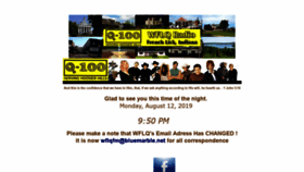 What Wflq.com website looked like in 2019 (4 years ago)