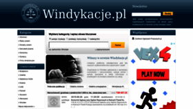 What Windykacje.pl website looked like in 2019 (4 years ago)
