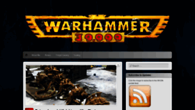 What Warhammer39999.com website looked like in 2019 (4 years ago)