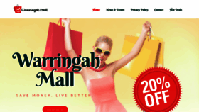 What Warringahmall.com.au website looked like in 2019 (4 years ago)