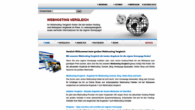 What Webhosting-vergleich.de website looked like in 2019 (4 years ago)