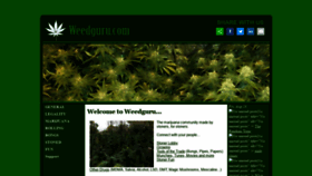 What Weedguru.com website looked like in 2019 (4 years ago)
