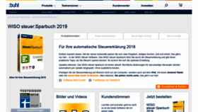 What Wiso-steuer.de website looked like in 2019 (4 years ago)