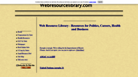 What Webresourcelibrary.com website looked like in 2019 (4 years ago)