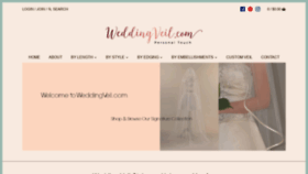 What Weddingveil.com website looked like in 2019 (4 years ago)