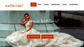 What Wellbridal.com website looked like in 2019 (4 years ago)
