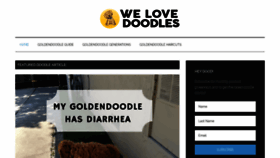What Welovedoodles.com website looked like in 2019 (4 years ago)