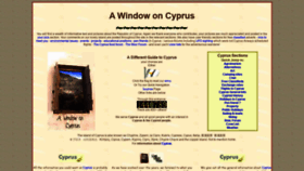 What Windowoncyprus.com website looked like in 2019 (4 years ago)