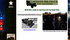What Willys-mb.co.uk website looked like in 2019 (4 years ago)