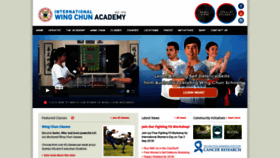 What Wingchun.com.au website looked like in 2019 (4 years ago)