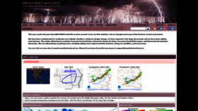 What Weathertrackcast.us website looked like in 2019 (4 years ago)