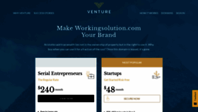 What Workingsolution.com website looked like in 2019 (4 years ago)