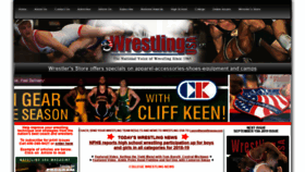 What Wrestlingusa.com website looked like in 2019 (4 years ago)
