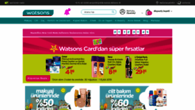 What Watsons.com.tr website looked like in 2019 (4 years ago)