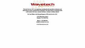What Wavetechservices.com website looked like in 2019 (4 years ago)