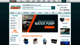 What Waterpumpsdirect.com website looked like in 2019 (4 years ago)