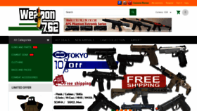 What Weapon762.com website looked like in 2019 (4 years ago)