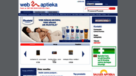 What Webaptieka.lv website looked like in 2019 (4 years ago)