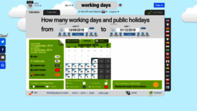 What Work-day.co.uk website looked like in 2019 (4 years ago)