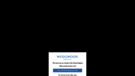What Wedgwood.co.uk website looked like in 2019 (4 years ago)