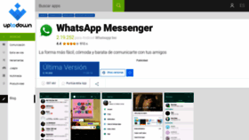 What Whatsapp-messenger.uptodown.com website looked like in 2019 (4 years ago)