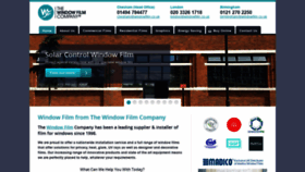 What Windowfilm.co.uk website looked like in 2019 (4 years ago)