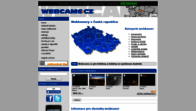 What Webcams.cz website looked like in 2019 (4 years ago)