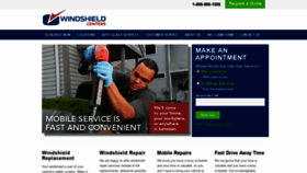 What Windshieldcenters.com website looked like in 2019 (4 years ago)