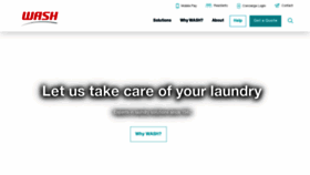 What Washlaundry.com website looked like in 2019 (4 years ago)