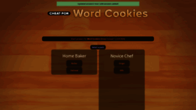 What Wordcookiescheat.com website looked like in 2019 (4 years ago)