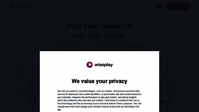 What Wiseplay.tv website looked like in 2019 (4 years ago)