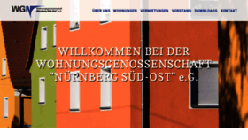 What Wg-nbg-sued-ost.de website looked like in 2019 (4 years ago)