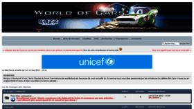 What Worldofcars-forum.fr website looked like in 2019 (4 years ago)