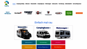 What Wohnwagensalon.at website looked like in 2019 (4 years ago)