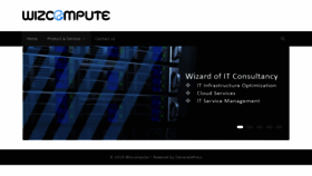 What Wizcompute.com website looked like in 2019 (4 years ago)