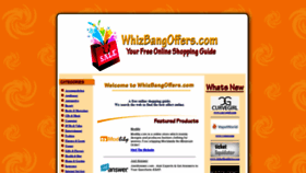 What Whizbangoffers.com website looked like in 2019 (4 years ago)