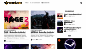 What Wasdzone.com website looked like in 2019 (4 years ago)