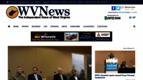 What Wvnews.com website looked like in 2019 (4 years ago)