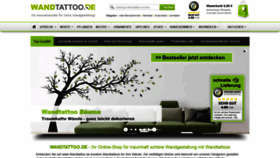 What Wandtattoo.de website looked like in 2019 (4 years ago)