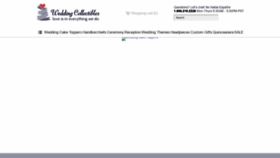 What Weddingcollectibles.com website looked like in 2019 (4 years ago)