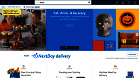 What Walmart.fr website looked like in 2019 (4 years ago)