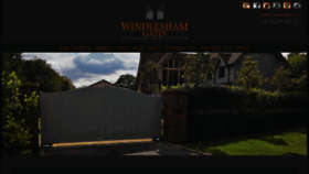 What Windlesham-electric-gates.co.uk website looked like in 2019 (4 years ago)