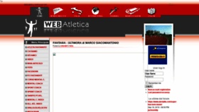 What Web-atletica.it website looked like in 2019 (4 years ago)